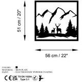 WALLXPERT dekorativni metalni zidni pribor mother and son 1 | ePonuda.com
