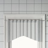  The Living Store Karnise 2 kosa bele in srebrne 90–130 cm aluminij - Karnisa, (21749769) | Shoptok.si