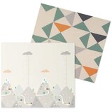Duck&Bear nesklopivi D&B tepih od pene sa dva lica Planina + Trouglovi 180x250x1 cm Cene