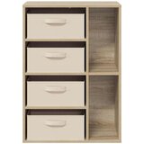  Strani šal s predalom Sonoma hrast 60 x 33,5 x 84 cm, (5000233780) | Shoptok.si