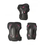rollerblade štitnici ženski skate gear 3/1 black-purple velicina l