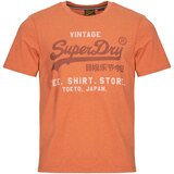Superdry Majice s kratkimi rokavi Vl Heritage Relaxed Tee Oranžna Cene