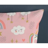 Good Morning Plava/ružičasta pamučna dječja posteljina za krevet za jednu osobu 140x200 cm Suus – | shoptok.hr