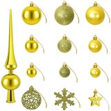  Set božićnih kuglica 111 kom. Svijetlo zelena 6 cm Polistiren Slike