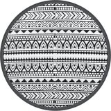 vidaXL Zunanja preproga črna Ø120 cm PP, (21207594) | Shoptok.si