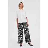 Marisse White Short-Sleeved Collared Shirt | Shoptok.si