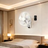  ZEVENTI - Zidni ventilator FANNY 45W/230V prečnik 41 cm beli + daljinski upravljač | Eponuda.com