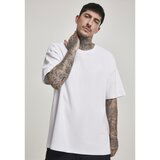 Urban Classics Oversized Waffle Tee White Cene