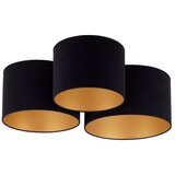  duolla - stropna svetiljka roller trio 3xE27/60W/230V crna/zlatna | Eponuda.com