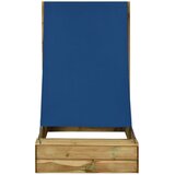  Pješčanik s krovom 80 x 60 x 97,5 cm od impregnirane borovine | Eponuda.com