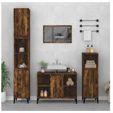  3-dijelni set kupaonskog namještaja boja hrasta drveni | shoptok.hr