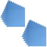 Puzzle Platno za bazen 12 pcs Modra 4,32 ㎡ EVA pena, (5000207883) | Shoptok.si