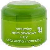 Ziaja Natural Olive +UV krema za normalno do suho kožo z zaščitnim faktorjem 50 ml za ženske