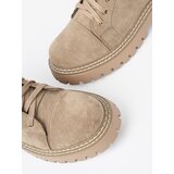 Shelvt Beige workers with a heart and a thick sole | Shoptok.si
