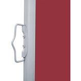  Uvlačiva bočna tenda 170 x 600 cm crvena | shoptok.hr