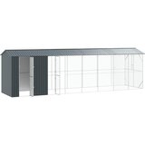  Kavez za ptice Antracit 860 x 208 x 247 cm Cinkani čelik | shoptok.hr