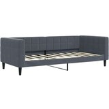  Dnevni ležaj bez madracem tamnosivi 90x190 cm baršunasti | shoptok.hr