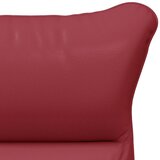  Fotelja Vinska crvena 69 x 74 x 93 cm Umjetna koža | shoptok.hr