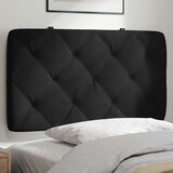  Jastuk za uzglavlje crni 80 cm baršunasti | shoptok.hr