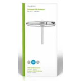 ANORFM10ME za radio prijem, spoljna, fm (87,5 - 108 mhz) 4db, aluminium