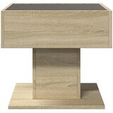  Stolić za kavu LED boja hrasta 50x50x45 cm konstruirano drvo | Eponuda.ba