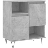 Maison Chic Komoda - Predalnik betonsko siva 60x35x70 cm inženirski les, (21722327) Cene