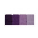 HOBBY Set od 4 ljubičasta pamučna ručnika Rainbow 70 x 140 cm | shoptok.hr