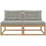  2 Komad Srednja sofa za van Poliester Bijela | shoptok.hr