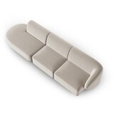 Milo Casa Bež žametna sedežna garnitura desni kot 311 cm Paolo – | Shoptok.si