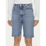 Tommy Hilfiger Jeans kratke hlače WW0WW41323 Modra Slim Fit
