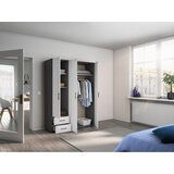 Modern Living Omara S Klasičnimi Vrati Voyager, Bela, Siva | Shoptok.si