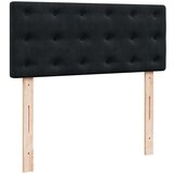  Krevet box spring s madracem crni 120 x 190 cm baršunasti | shoptok.hr