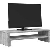  Stalak za monitor siva boja hrasta 54x22x15cm konstruirano drvo | shoptok.hr