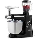 Klarstein Renata Rossa, kuhinjski robot 3 v 1, 2000 W / 2,7 PS, 10 litrov, iz nerjavečega jekla, brez BPA | Shoptok.si