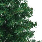 vidaXL Kotično umetno božično drevo Zelena 180 cm PVC in kovina | Shoptok.si
