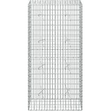  Gabion s žicom debljine 5 mm i mrežom 5x10 cm 100x20x200 cm Slike
