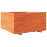  Vrtna sadilica voštano smeđe boje 90x90x49,5 cm od borovine | shoptok.hr