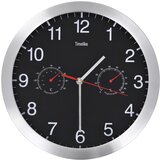 vidaXL Stenska ura s Quartz gibanjem, higrometrom in termometrom 30 cm Cene