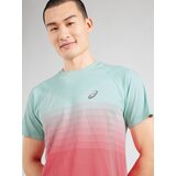 Asics Tehnička sportska majica svijetlozelena / koraljna | shoptok.hr