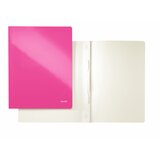 Leitz mapa, laminiran karton, sijajni lak, A4, roza | Shoptok.si