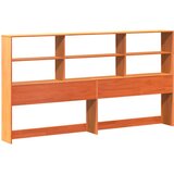  s regalom za knjige bez madraca 200x200 cm masivno drvo | shoptok.hr
