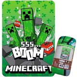 Minecraft dekica za djecu od flisa 100 x 140 cm | shoptok.hr
