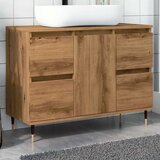 Furnova Kopalniška omarica artisan hrast 80x33x60 cm inženirski les, (22068999) | Shoptok.si