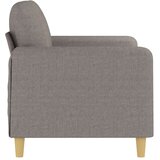  Dvosjed od tkanine smeđesivi 120 cm | Eponuda.ba