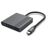 Gembird A-CM-HDMIFDPF-01 USB C-type muski na HDMI + DisplayPort zenski adapter Cene