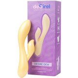  Desirel Desire Dew - pameten vibrator z ročico za draženje klitorisa (rumena) | Shoptok.si
