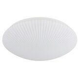 Globo LED okrogla stropna svetilka Patricia (24 W, Ø x V: 35 x 10 cm, Bela, Topla bela) | Shoptok.si