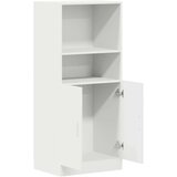vidaXL Kuhinjska omarica bel 57x41,5x131,5 cm inž. les | Shoptok.si