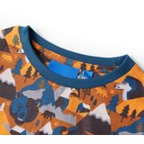  Dječja pidžama s dugim rukavima boja konjaka 92 | shoptok.hr