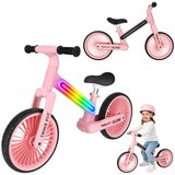 Trike Fix Glow dječji balans bicikl s LED rasvjetom, ružičasti Cijene